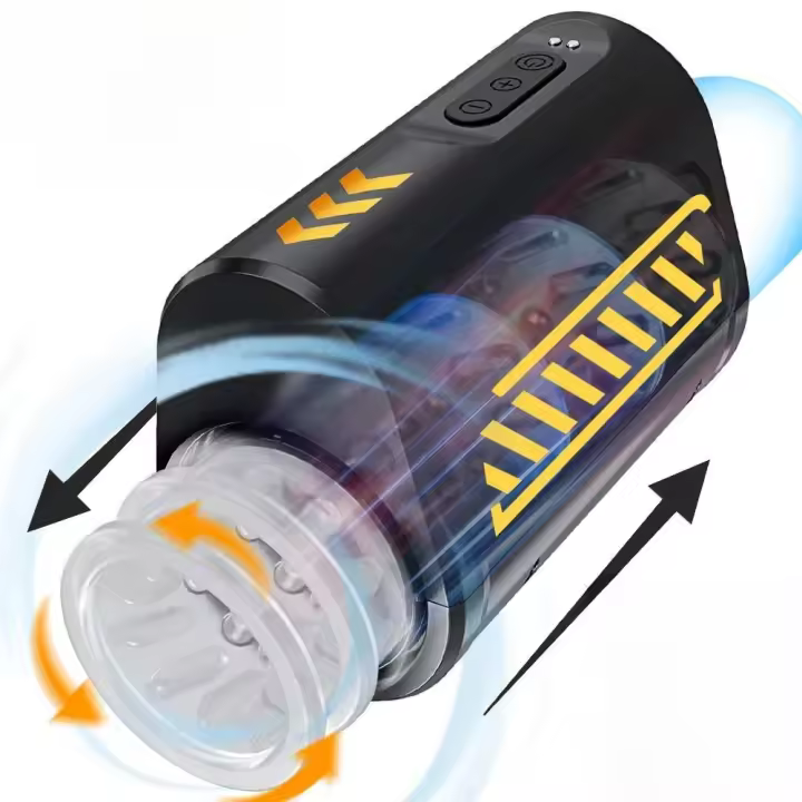 Leten Vibrador Automático para Hombres Juguete Intimo de Rotación y Estimulación para la Salud y el Placer - 1
