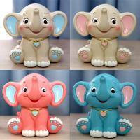 Banco de Monedas Elefante en 4 Colores para Niños y Niñas Regalo de Año Nuevo Decoración de Hogar y Habitación - details 6