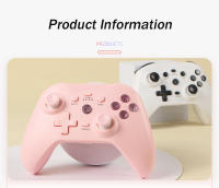Controlador Inalámbrico BLUEKAKA para Nintendo Switch Compatible con Switch Pro OLED/Lite/Steam/Android/IOS Consola de Juegos con Gyroscape 6 Ejes - details 7