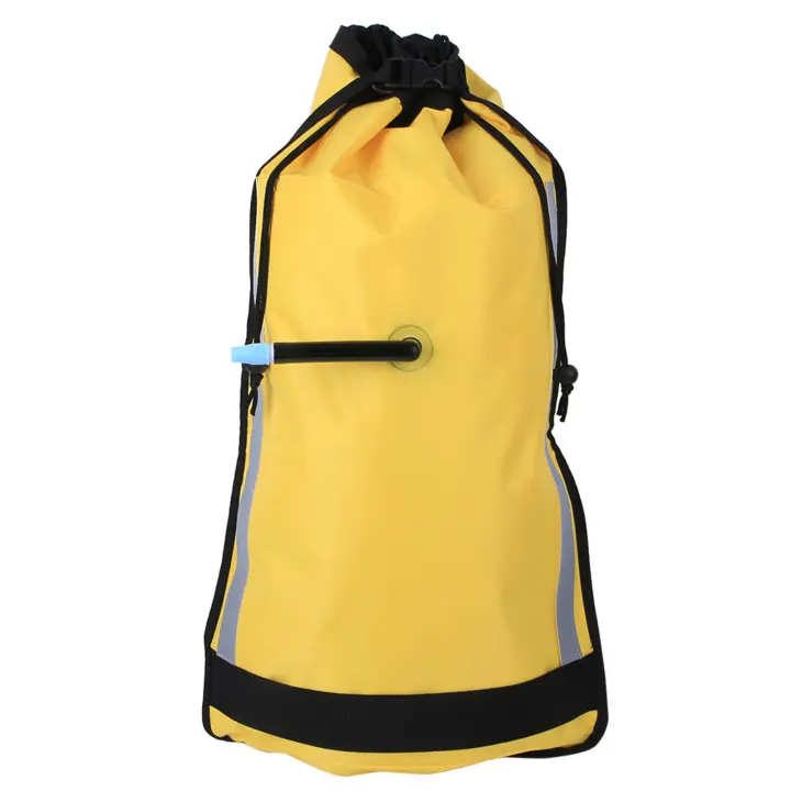 Bolsa flotante de paleta inflable de rescate de nailon para canoa, Kayak, Seayak - 1