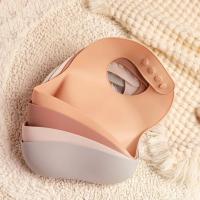 Baberos de silicona fáciles de limpiar, productos para bebés impermeables - details 14