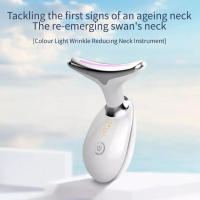 Masajeador Facial EMS Antiarrugas 3 LED 3 Modos Cuidado de la Piel del Cuello - details 4