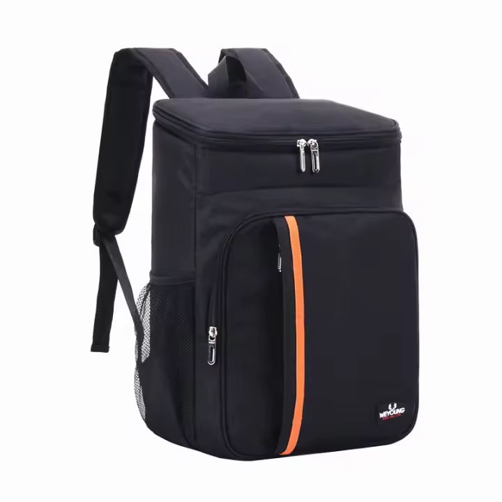 Bolsa de almuerzo térmica portátil de 18L, caja de comida duradera, resistente al agua, funda con aislamiento de hielo, mochilas para cena Oxford para acampar, Icebox - 1