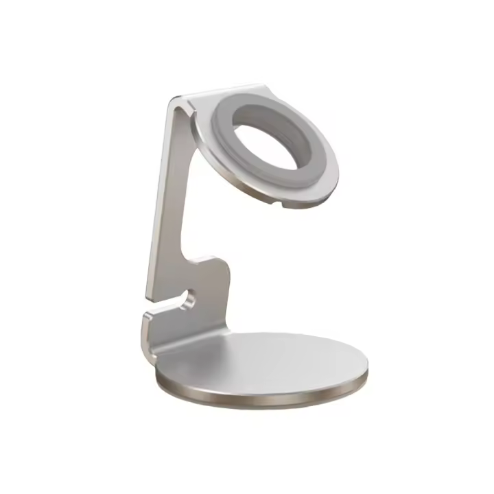Soporte de carga para reloj de aleación de aluminio, estación de carga estable antideslizante para reloj, soporte de carga ligero para ahorro de espacio - 1