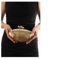Nueva bolsa transparente tendencia de la moda de las mujeres bala acrílico simple bolsa de cena bolso de embrague mujeres - details 7