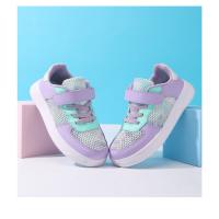 Moda verano niños zapatos casuales suaves lindas niñas rosa púrpura luz gruesa zapatillas de deporte de malla de aire chico princesa Net calzado deportivo - details 18