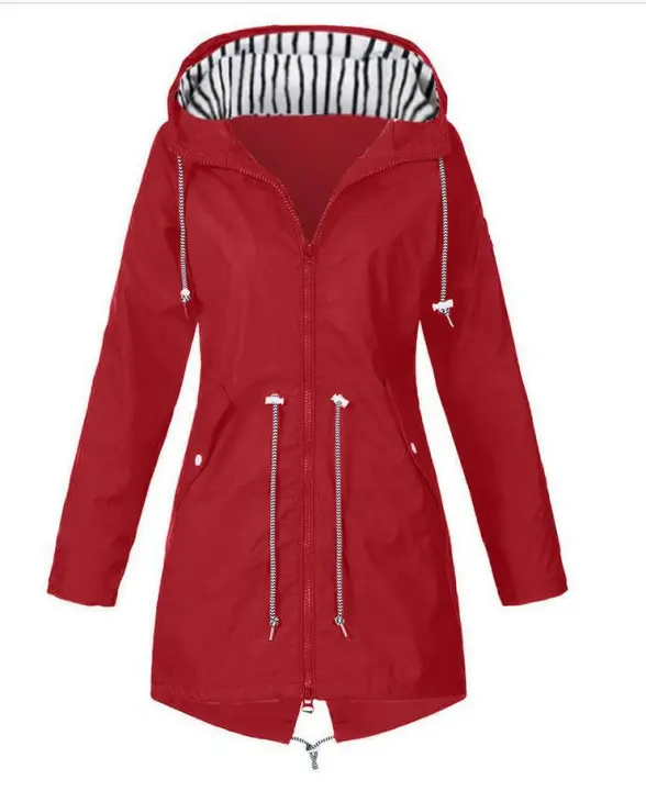 Chaqueta de tortuga para mujer, cremallera de otoño e invierno, chaqueta de montañismo de moda con capucha para exteriores 3 en 1 - 1