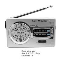Radio FM Portátil R2048 Antena Telescópica de Bolsillo, Mini Radio AM FM Multifuncional, Alimentada por Batería, Ideal para Ancianos, Kit de Supervivencia - details 9