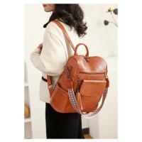 Mochila de cuero para mujer, diseño de moda, bolsos de hombro para mujer, mochila de viaje - details 6