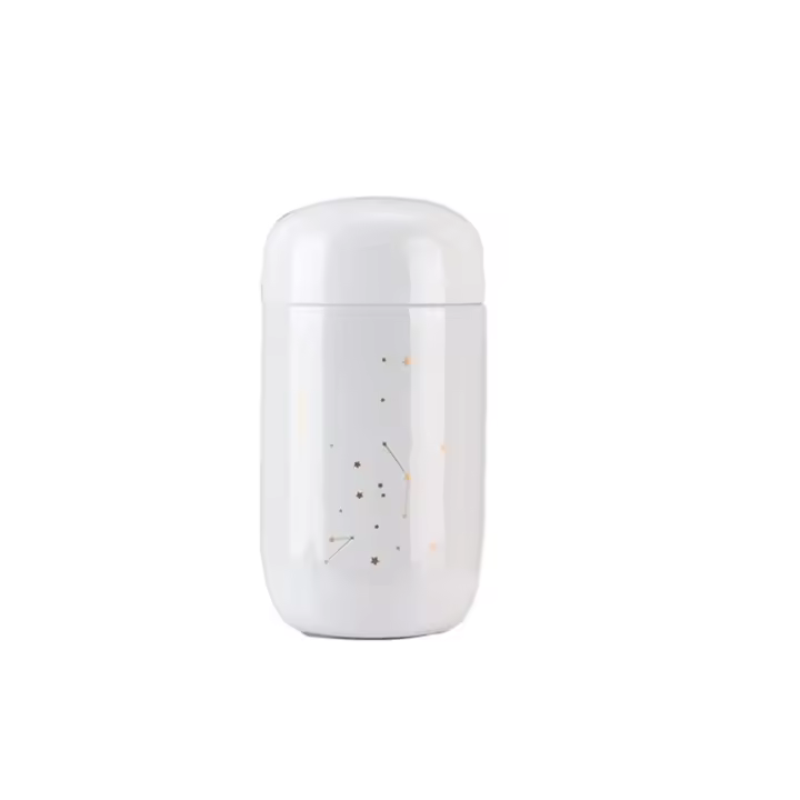 Taza de café a prueba de fugas, frasco térmico, botella de agua, acero inoxidable, cielo estrellado lindo, 200ml - 1