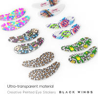 Se pueden reutilizar pegatinas multicolores con silicona elástica y un par de pegatinas para ojos con logotipos, suaves y cómodas. - details 13