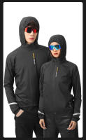 ROCKBROS-chubasquero impermeable para ciclismo, chaqueta ligera para motocicleta, abrigo transpirable reflectante con capucha, cortavientos para exteriores - details 11