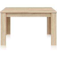 Mesa de Comedor Extensible Diseño Rectangular Danna Acabado en Blanco Artik y Roble Canadian - details 16