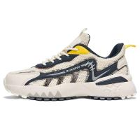 Logo al aire libre moda malla transpirable casual cuero reflectante zapatos para correr deportes de los hombres - details 21