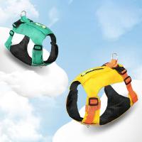 Arnés para perros transpirable impermeable con bolsillos con cremallera chaleco para mascotas reflectante resistente al desgaste pecho de perro caminando al perro - details 8