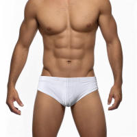 Jessborn pantalones cortos triangulares para hombre, bañador sexy con parte trasera, ropa de baño profesional para playa, primavera y verano - details 1