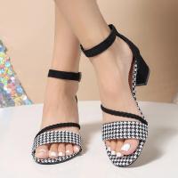 Sandalias de Mujer de Lujo con Tacón Alto Moda 2025 con Estilo Mezclado - details 27