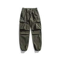 Pantalones Cargo de Hiking para Hombres CHAIFENKO Comodidad Casual con Cordón Tela de Algodón - details 8
