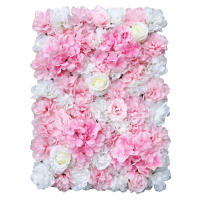 Panel Artificial de pared para fotografía, Fondo de flores decorativas para ducha nupcial, 12 unidades - details 13