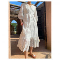 Vestido de verano vintage europeo Miravia 2025 - details 7