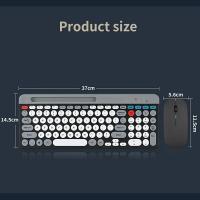 Teclado inalámbrico portátil para ordenador portátil, dispositivo silencioso con Bluetooth, 2,4G - details 13