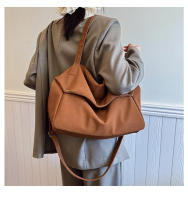 Quiero este bolso de gran capacidad, bolso de hombro informal de moda, bolso vintage mate para las axilas - details 28