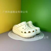 Zapatos con aumento de altura de suela gruesa con agujeros, sandalias antideslizantes de verano Unisex para parejas - details 7
