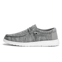 Dude-zapatos de lona sin cordones para Hombre, mocasines, Alpargatas, color negro, talla grande 49 50 51 - details 1