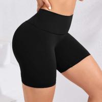 Shorts de Yoga de Cintura Alta para Mujeres Secado Rápido, A Prueba de Levantamientos, Adecuados para Ciclismo y Gimnasio Negro - details 11