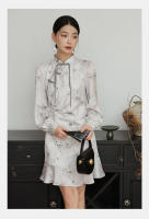 Vestido Cheongsam Mejorado de Alta Gama Qifan 2025 Primavera-Verano Estilo Chino Ligero para Mujeres - details 8