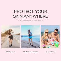 LAIKOU crema hidratante con protección solar, crema hidratante de flores japonesas, cuidado de la piel, cuidado de la piel facial para mujer - details 15