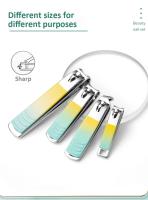 Ouriner 7/10/12/18 Uds juego de manicura pedicura cortaúñas de acero inoxidable herramientas profesionales para cortar uñas Kit de Estuche De Viaje - details 2