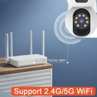 Cámara de Seguridad Inalámbrica 5G Tuya con Lente Doble Monitorización de Seguridad Interior 4K 8MP - details 3