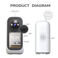 Cámara de Seguridad IP JOOAN 3MP PTZ Control de Aplicación Compatible con Teléfono Inteligente - details 1