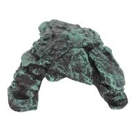 Reptil Rock Hide Cave Simulación Realista Seguro Cómodo Resina Rock Hideout para Decoración de Terrario - details 7