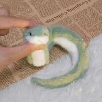 2025 Año Chino de la Serpiente Juguetes de Peluche Creativos Muñeco del Zodíaco Lindos Adornos de Muñeca Pulsera de Mascota Regalo del Festival de Primavera - details 1