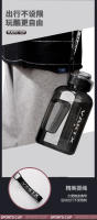 Taza de agua de gran capacidad ton ton barril resistente a altas temperaturas fitness deportes hervidor cubierta elástica paja Dunton taza verano gran vientre taza - details 10