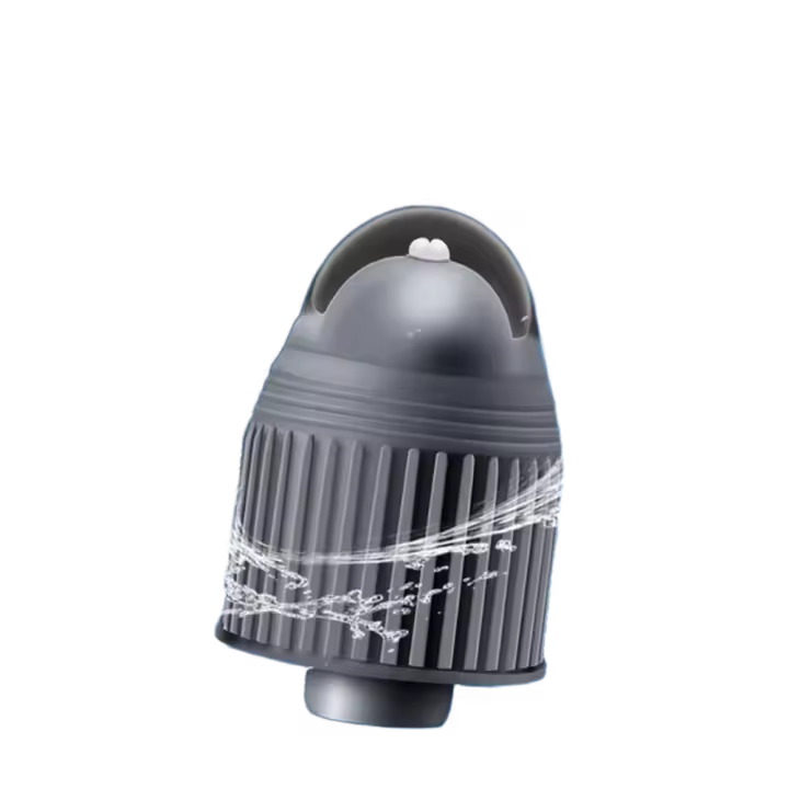 360 °   Fabricante de ondas giratorias automáticas, cabezal de bomba rotativa, fabricante de ondas de oxigenación de rotación uniforme de plástico con adaptadores - 1