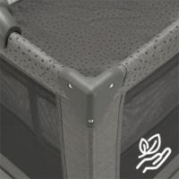 JOY 2 ACC Cuna de viaje 2 en 1 para Bebé de hasta 25 kg, Plegado rápido y fácil, incluye Carrusel