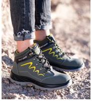 Botas con punta de acero para hombre, zapatos de trabajo indestructibles a prueba de taladros y golpes, botas de seguridad de invierno - details 12