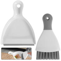 Juego de cepillos portátiles para excrementos, Mini herramienta de limpieza para mesas y teclados - details 5