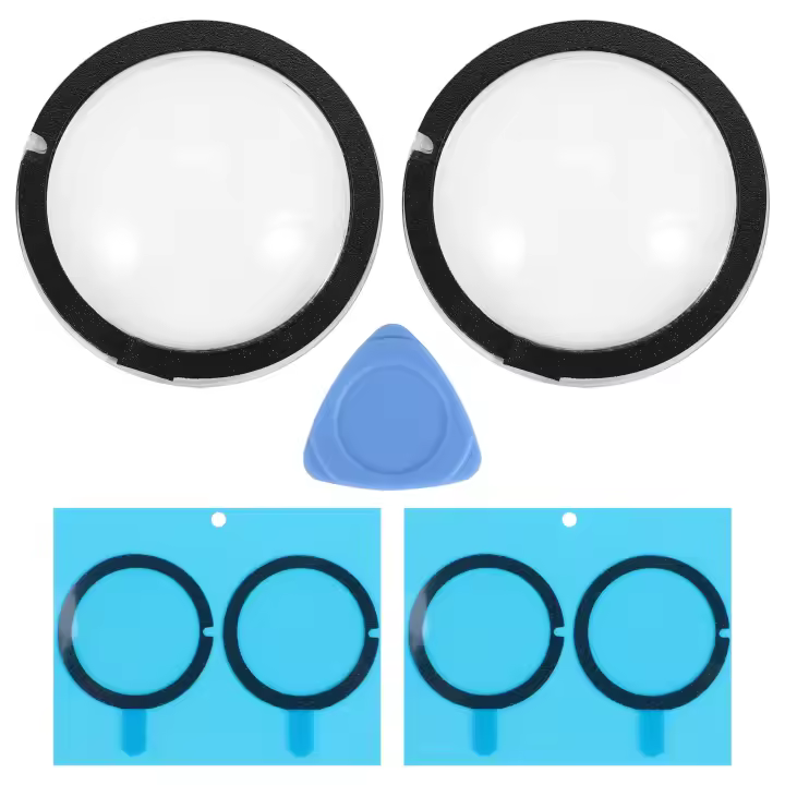 Protectores de lente para cámara, Kits de cubierta protectora pegajosa para el cuerpo, tapa de lente con adhesivo para Insta 360 ONE X2 - 1