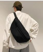Riñonera de gran capacidad para mujer, bolsos de hombro tipo bandolera, riñonera informal, bolso sencillo para teléfono, riñonera de pana, bolso de plátano para mujer - details 1