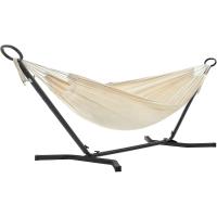 Hamaca con Soporte Portátil de Metal 210 x 150 cm, 5 Alturas Ajustables, Carga de 240 kg, Para Patio y Jardín - details 8