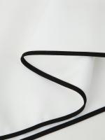 Women Lace Up Stand Collar White Mini Dress Long Sleeve Elegant Party Vintage Dresses  Classic Hollow Out Female Vestidos - details 11