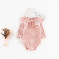 Body de manga larga de algodón para niña recién nacida, monos para bebé, ropa para bebé, Primavera - details 1