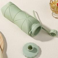 Taza plegable de silicona creativa Taza expandible portátil para exteriores Botella de agua deportiva Taza de viaje Taza de mano - details 4