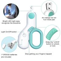 Cortaúñas profesional para mascotas, luz LED, tijeras de aseo para gatos y perros pequeños, accesorios para gatos - details 1