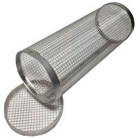 Cesta Redonda para Barbacoa Cesta Rodante de Acero Inoxidable para Asar - details 0