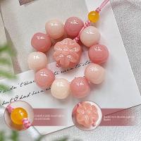 Correa para teléfono con cuentas dulces, correa para la muñeca hecha a mano con cuentas coloridas, cadena para teléfono, decoración, cordón para teléfono móvil para niñas y mujeres - details 14